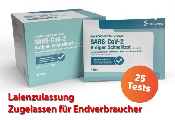 Lepu - Antigen-Nasenbohrertest (Laienzulassung) (Box)